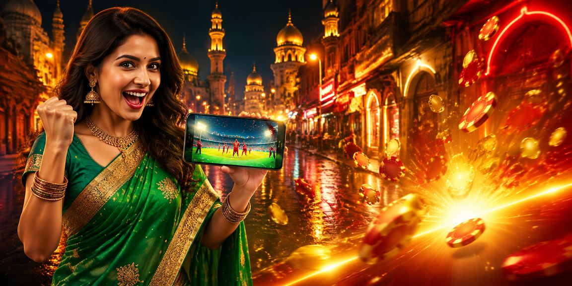 A player enjoying Andar Bahar casino game on mobile in Lucknow